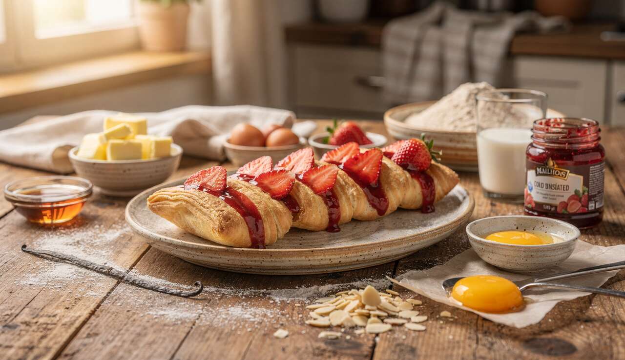 Recette de barquettes aux fraises fait maison