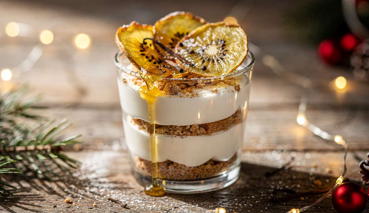 Recette de Verrines de Noël au Kiwi