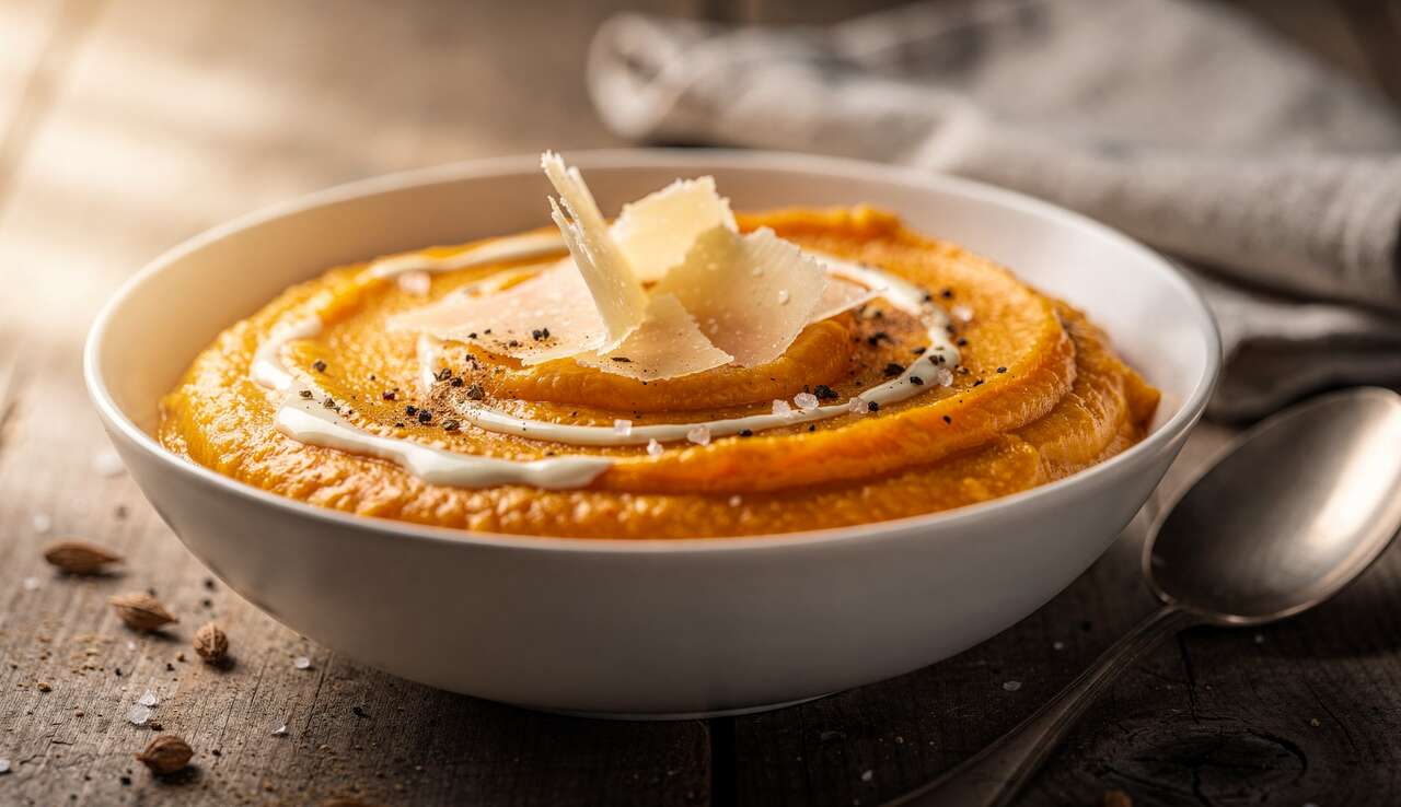 Potimarron frappé au parmesan : une recette gourmande