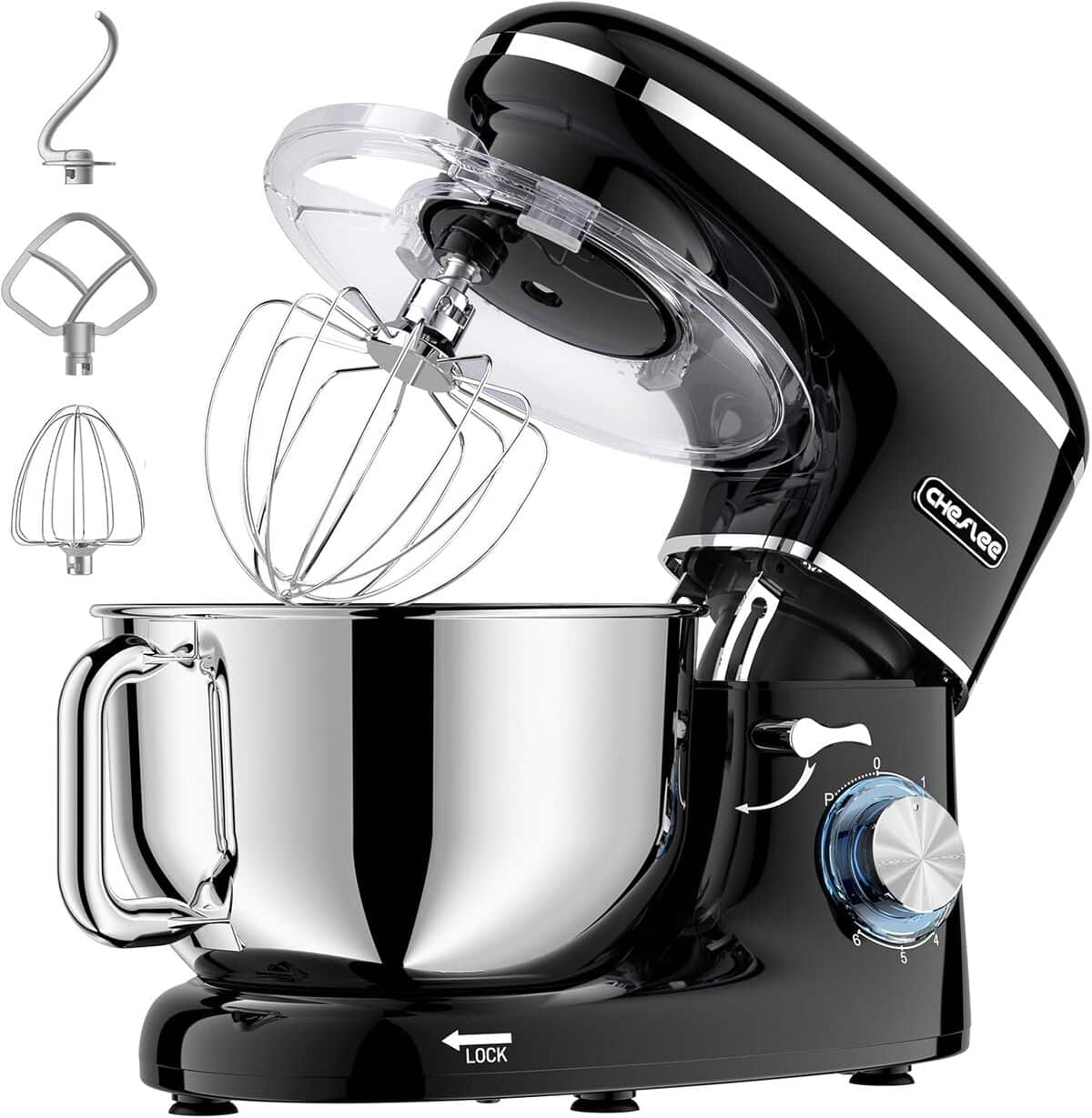 Test du robot pâtissier CHeflee 2000W : puissance et silence en cuisine