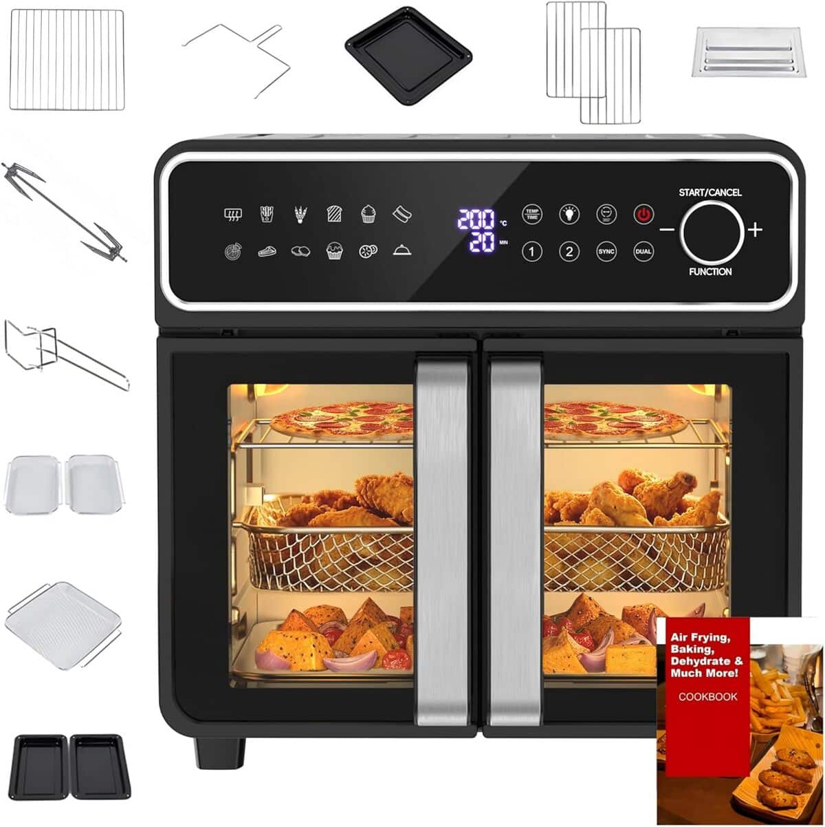 Test friteuse à air chaud 23L : performance et polyvalence