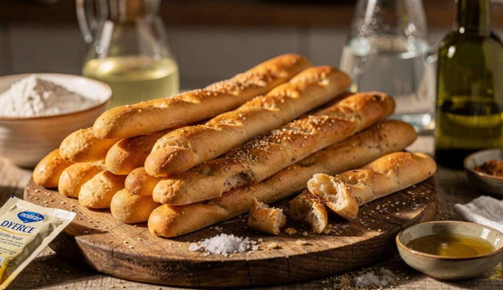 Gressins maison : recette facile et croustillante