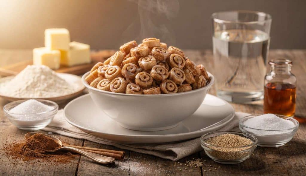 Recette de céréales cinnamon rolls : le petit déjeuner gourmand