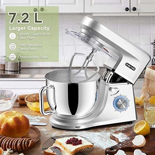 Découvrez notre avis sur le robot pâtissier cheflee 2000W. Performances exceptionnelles et grand bol inox : idéal pour toutes vos créations pâtissières.