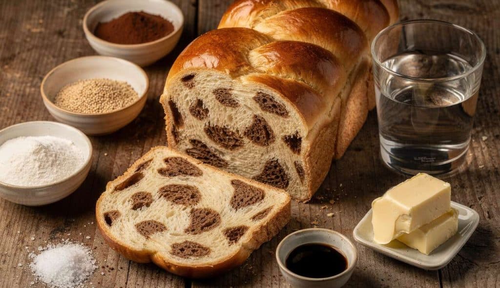 Brioche léopard : recette originale et gourmande