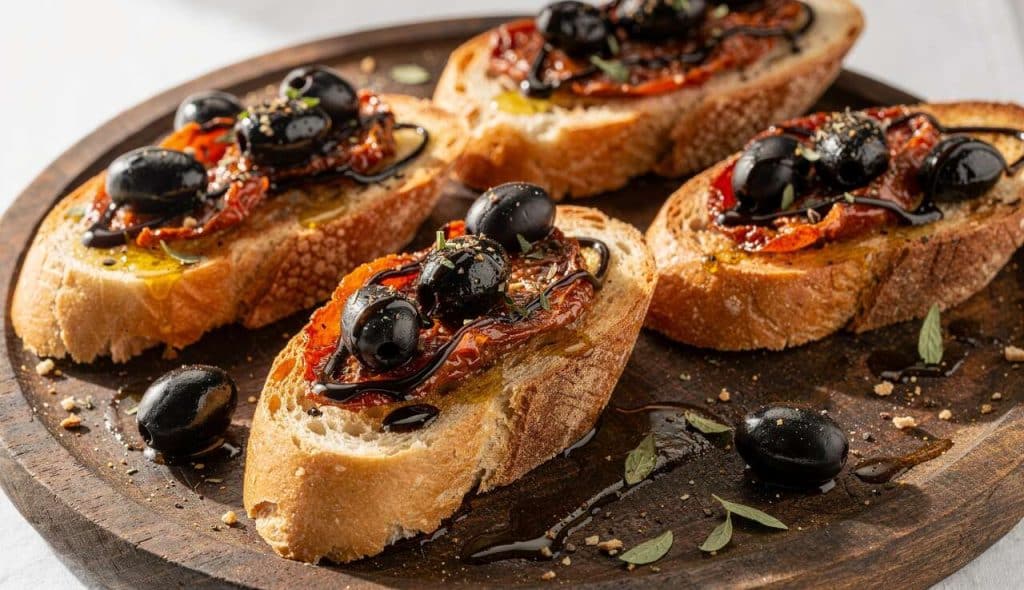 Recette de bruschettas gourmandes