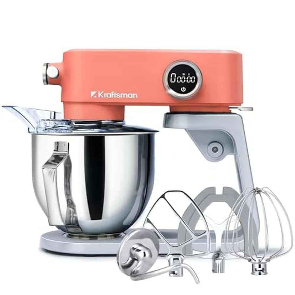 Test robot pâtissier Kraftsman : puissance pro et design orange