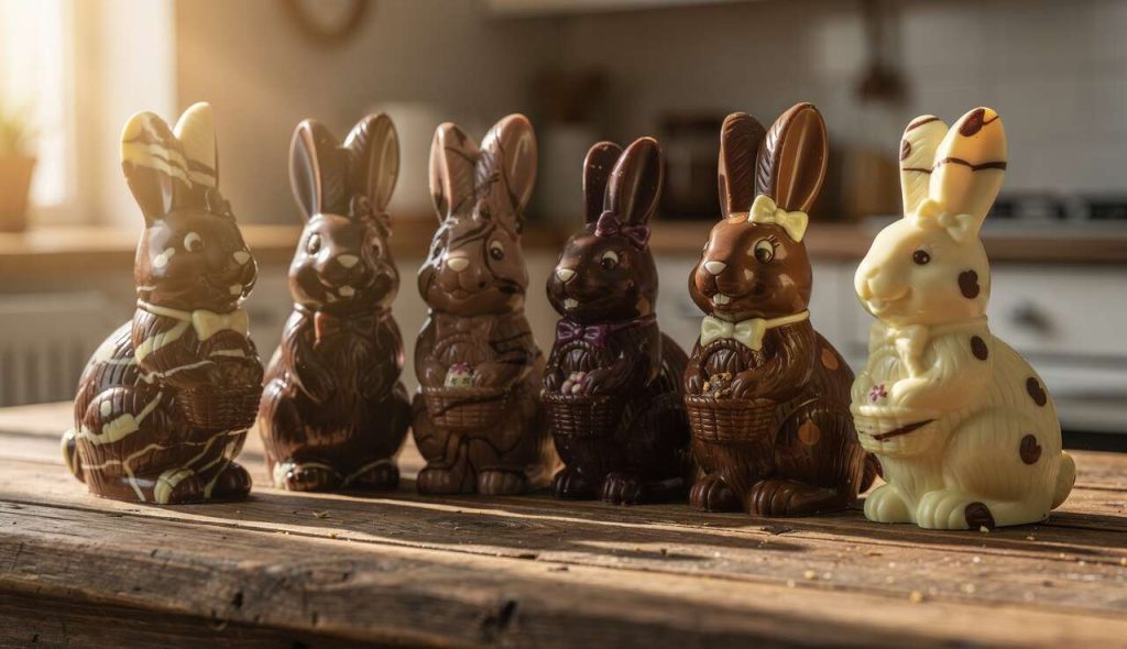 Lapins de Pâques en chocolat : astuces et recettes