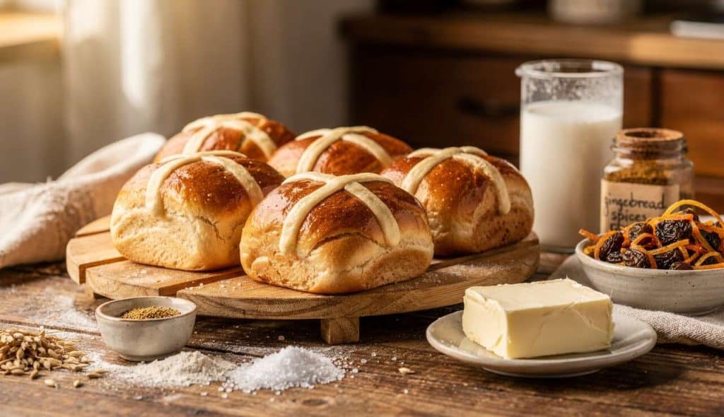 Recette : comment préparer des Hot Cross Buns moelleux ?