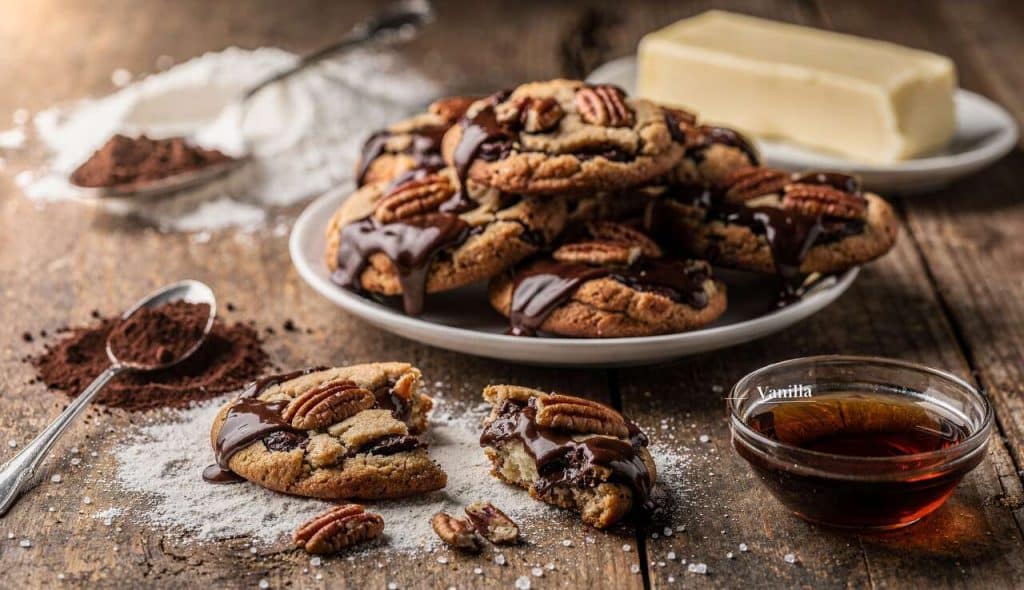 Biscuits fourrés choco-pecan : la recette gourmande