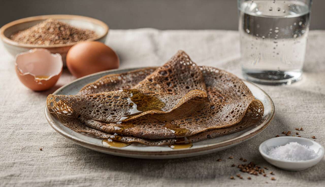 Crêpes au sarrasin : recette délicieuse et saine