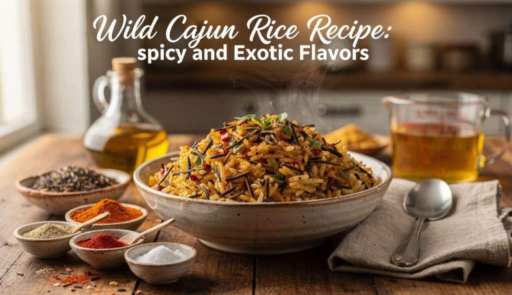 Recette de Riz Sauvage Cajun : saveurs Épicées et Exotiques