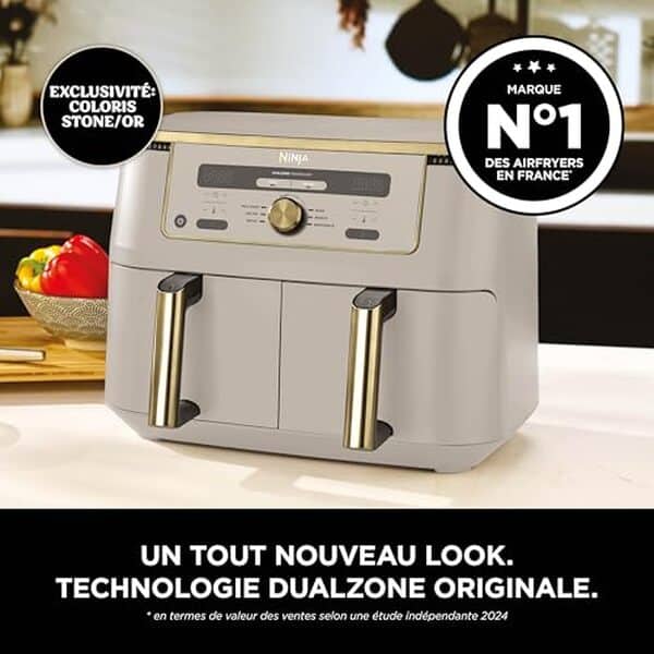Découvrez l'avis détaillé sur la ninja Air Fryer Dual Zone MAX. Économisez de l'huile et savourez des plats sains avec cette friteuse innovante de 9, 5 L. Une expérience culinaire transformée.