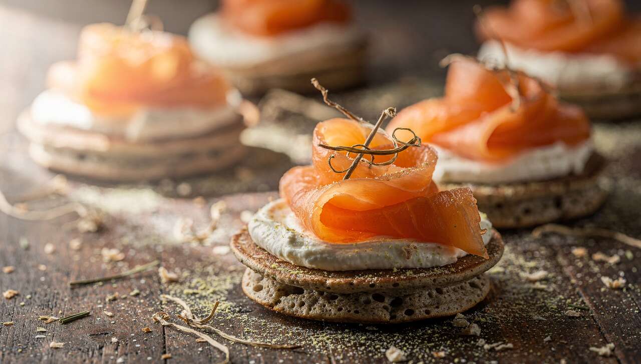 Amuse-bouches au saumon à congeler : recette facile et rapide