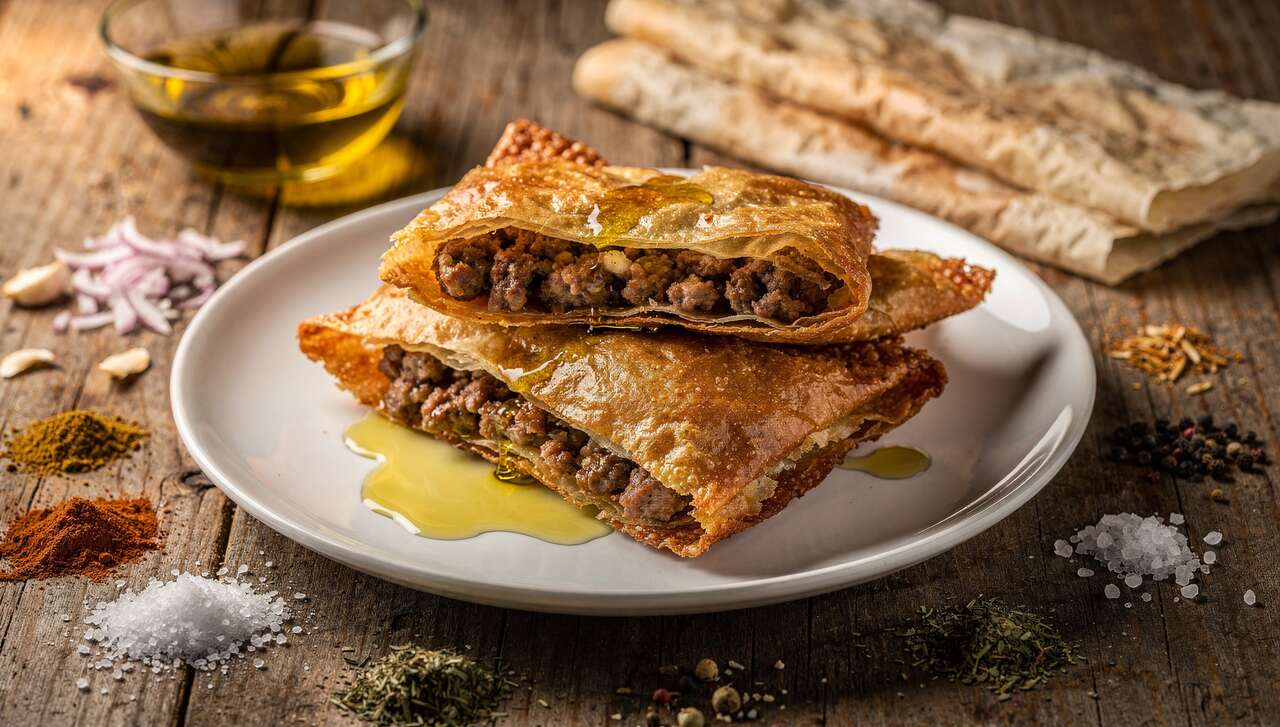 Brick Danouni : recette Savoureuse à la Viande Hachée