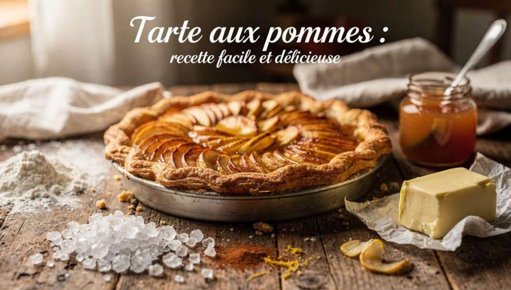 Tarte aux pommes : recette facile et délicieuse