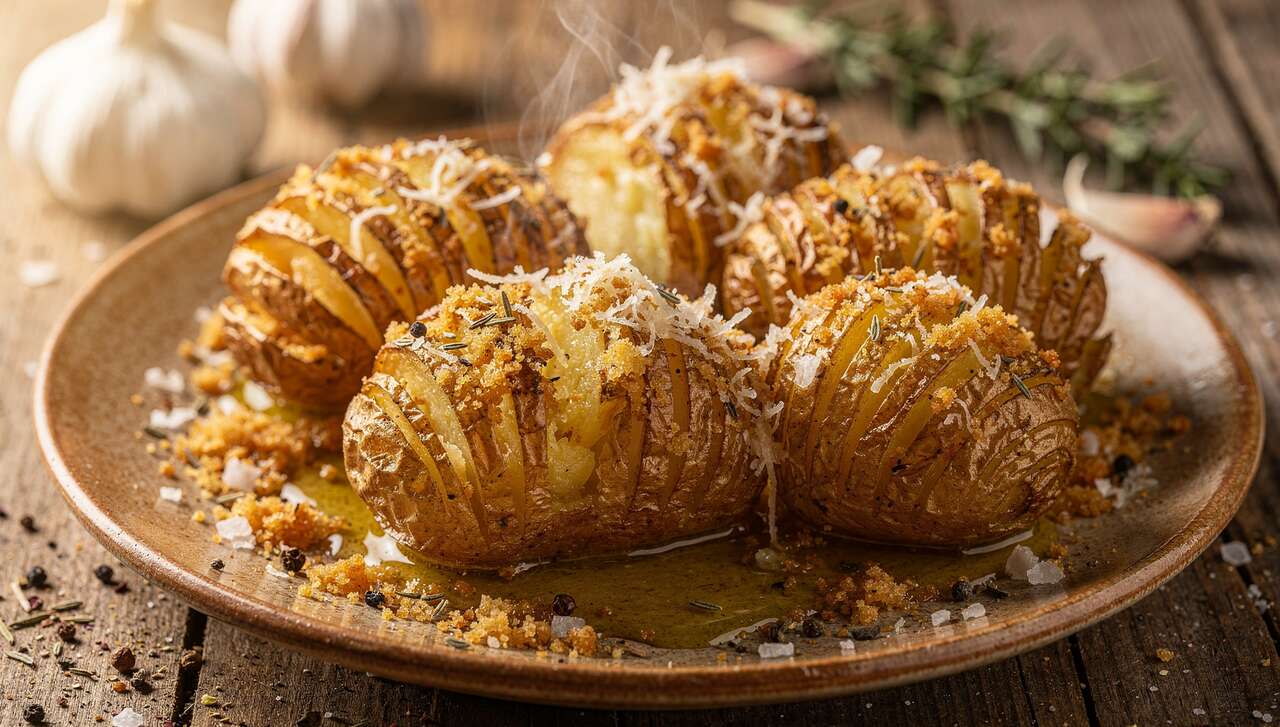 Recette de patates hérisson croustillantes et savoureuses