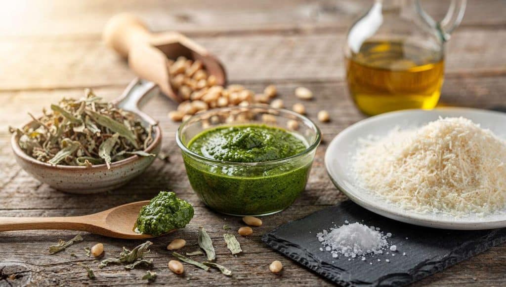 Pesto d'ail des ours : recette savoureuse et facile
