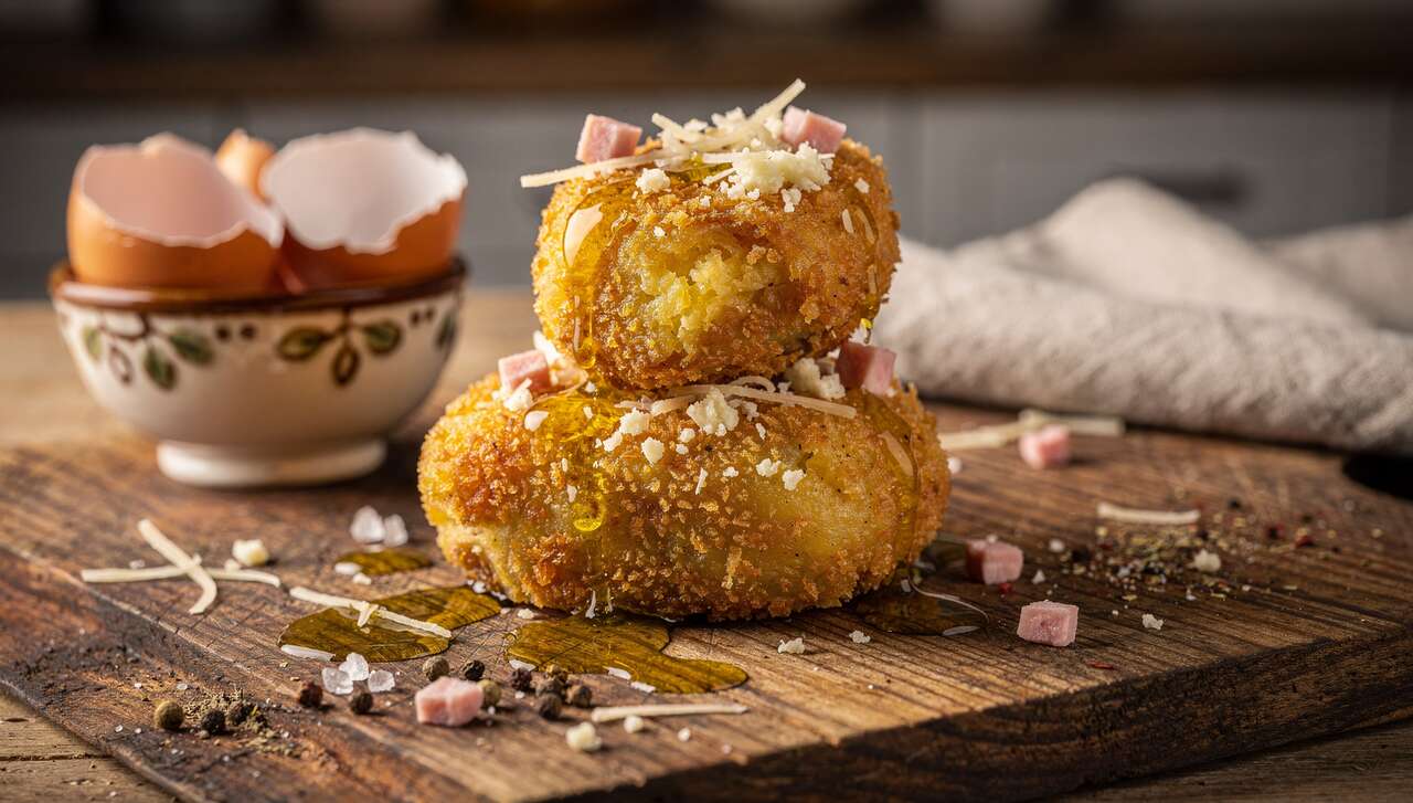 Recette de croquettes pdt chou-fleur et jambon