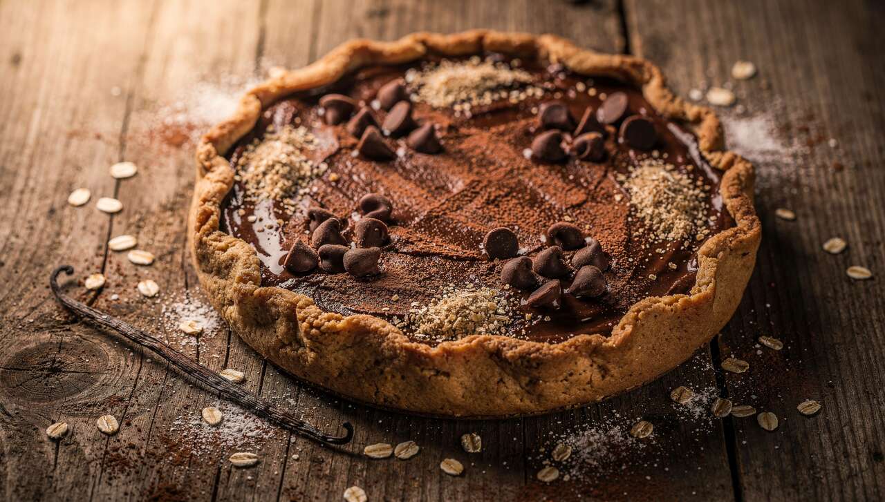 Recette de galette au chocolat santé