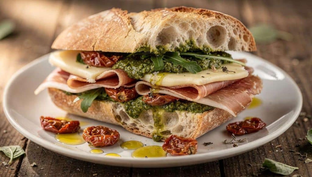 Recette de sandwich à l'italienne : facile et savoureux