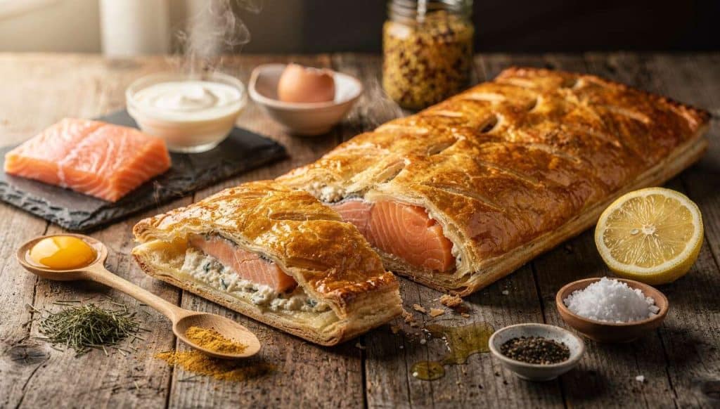 Saumon en croûte : recette gourmande et facile