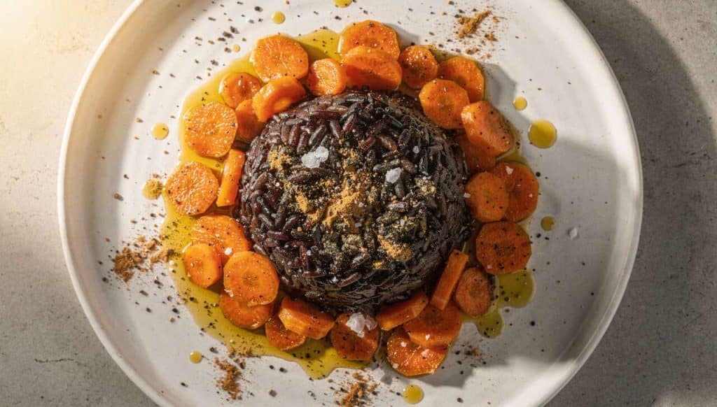 Riz nérone aux carottes : un plat sain et délicieux
