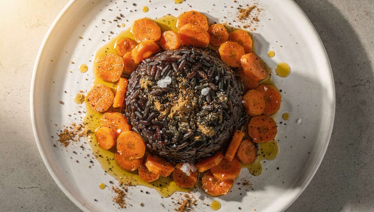 Riz nérone aux carottes : un plat sain et délicieux