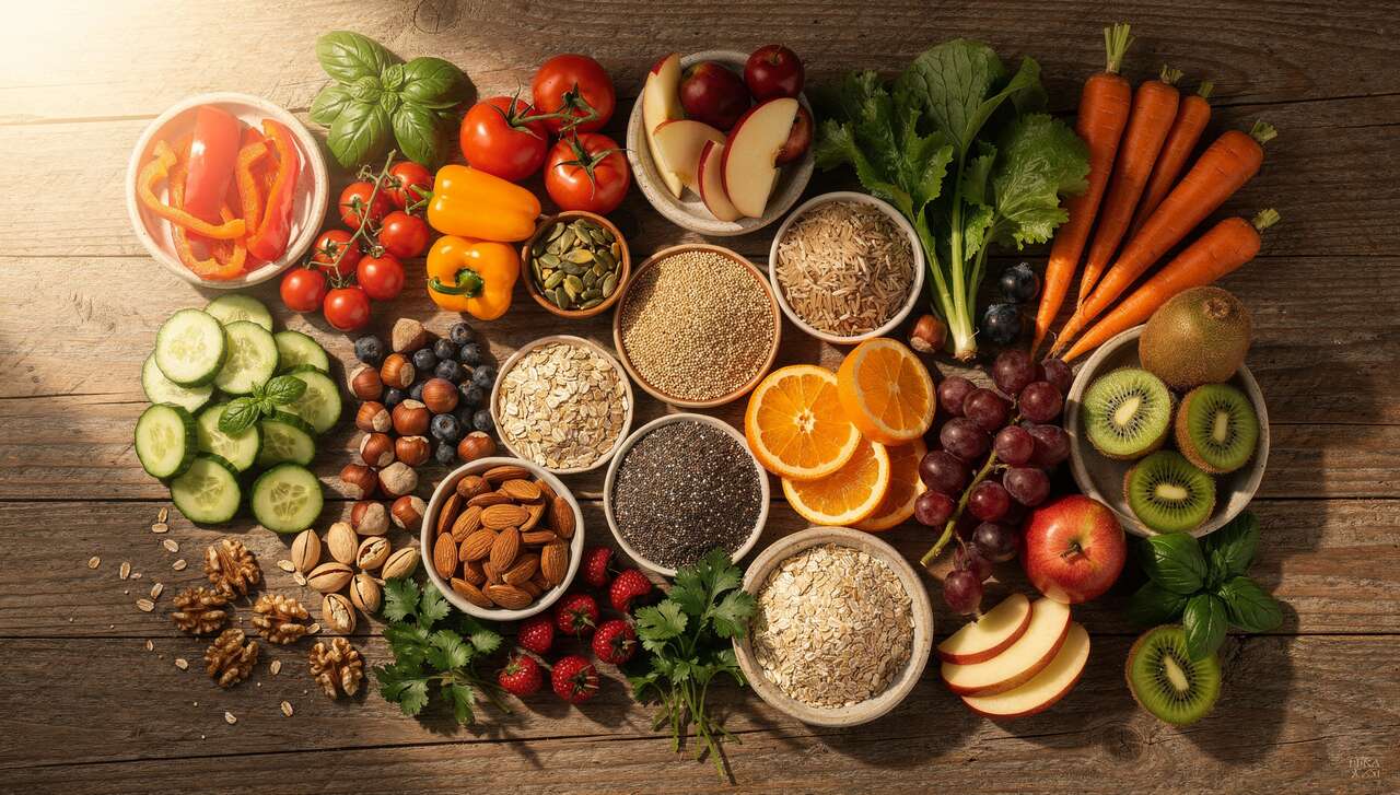 Les ingr&eacute;dients phares de healthy food creation
