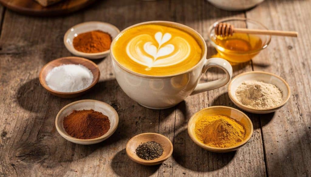 Recette de golden latte : bienfaits et préparation du lait d'or