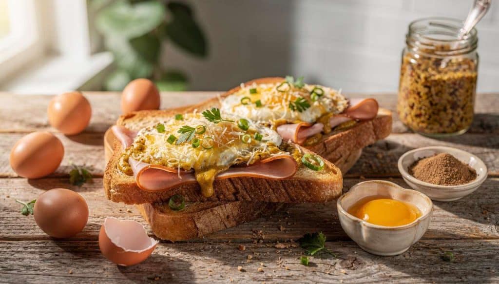 Recette de croque-madame printanier : savoureux et sain