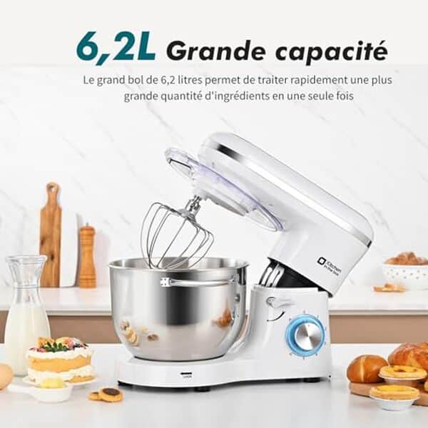 Découvrez notre évaluation approfondie du robot pâtissier Kitchen in the box 1400W : analyse de sa puissance et de sa polyvalence pour réussir toutes vos recettes.