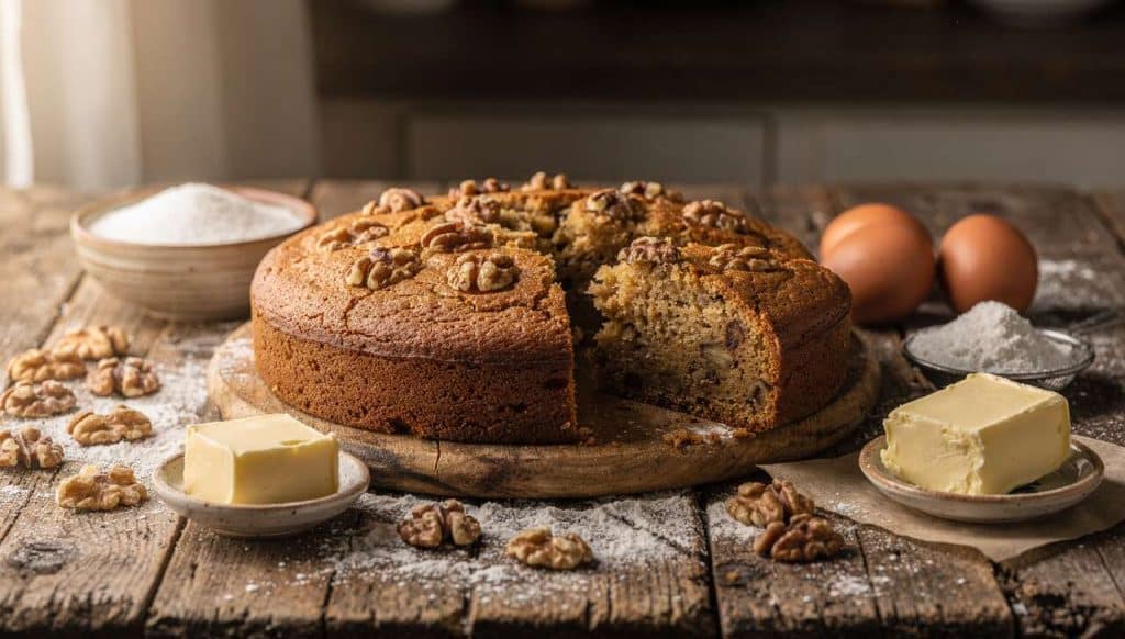 Recette de gâteau aux noix : un dessert irrésistible