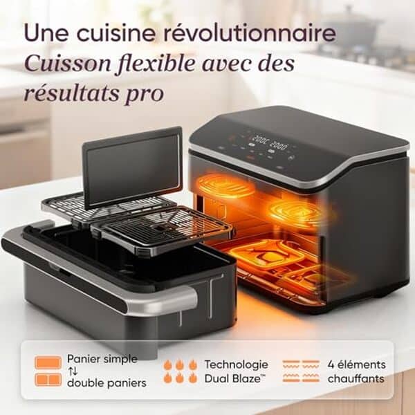 Découvrez notre test du Cosori Air Fryer 10L TwinFry et ses performances exceptionnelles. Friteuse sans huile à double efficacité pour une cuisine saine et savoureuse.