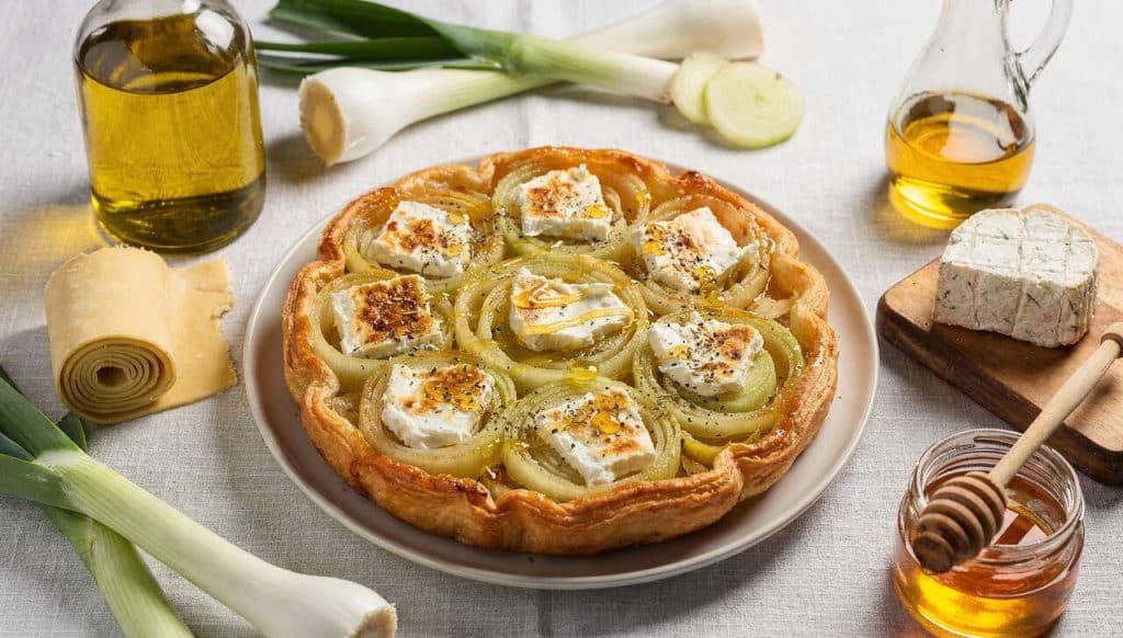 Tarte Tatin Poireaux Et Chèvre : recette Gourmande Et Facile