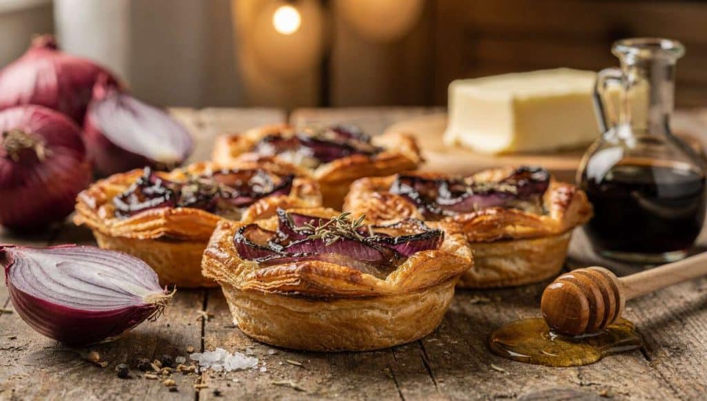 Tartelettes aux oignons : recette gourmande et facile