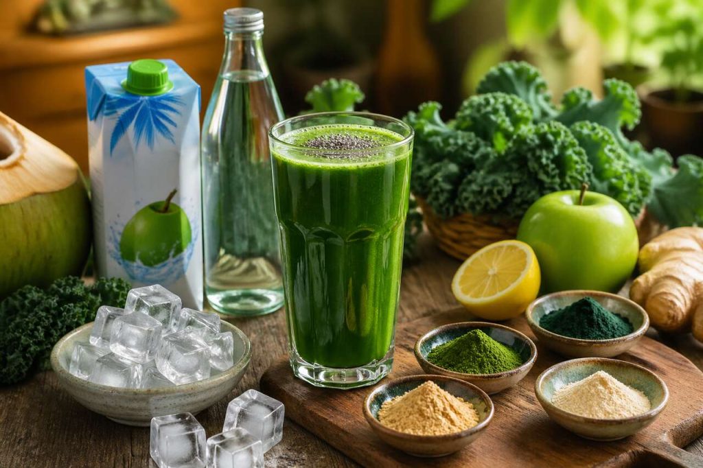Recette de jus vert détox : énergie et bienfaits pour la santé