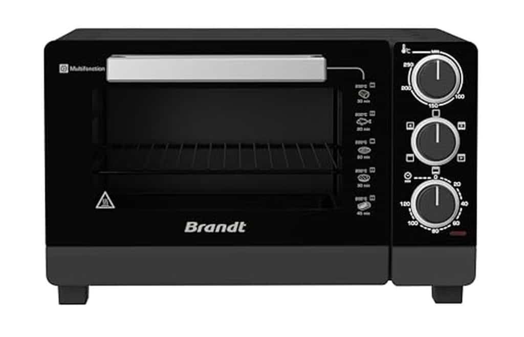 Test du mini four Brandt FC215MB : 21L et multifonction