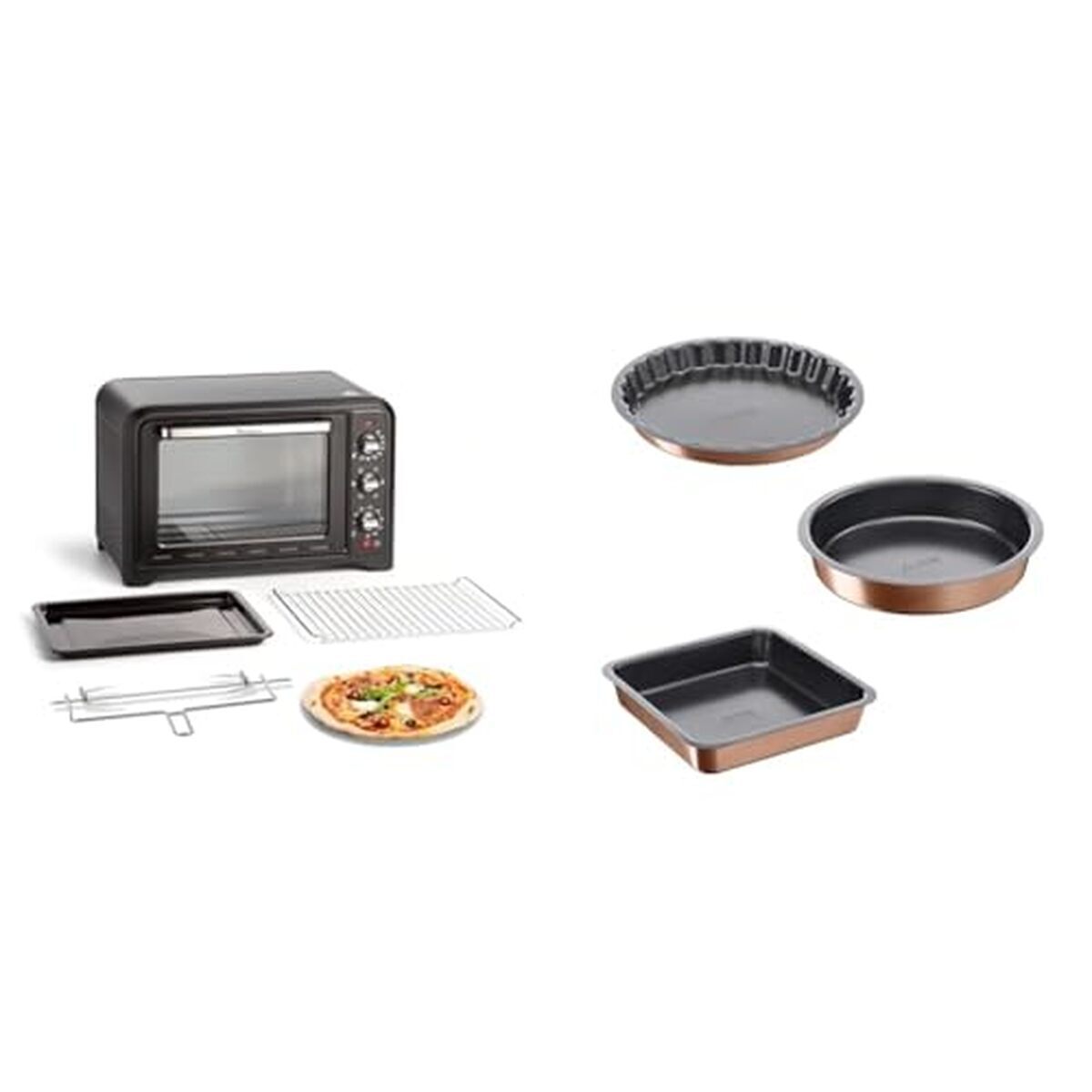 Test : four électrique Optimo Moulinex et moules Tefal