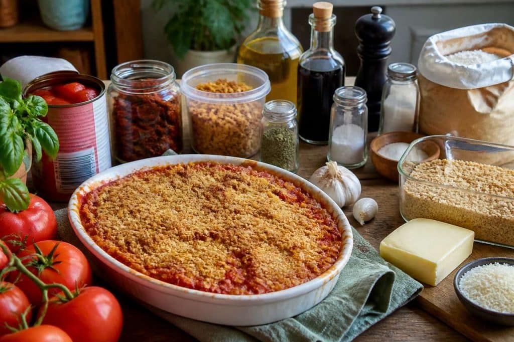 Crumble de tomates : recette gourmande et facile