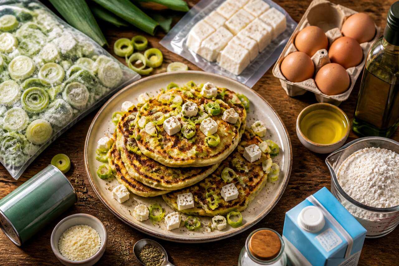 Recette de galettes poireaux feta : un délice savoureux