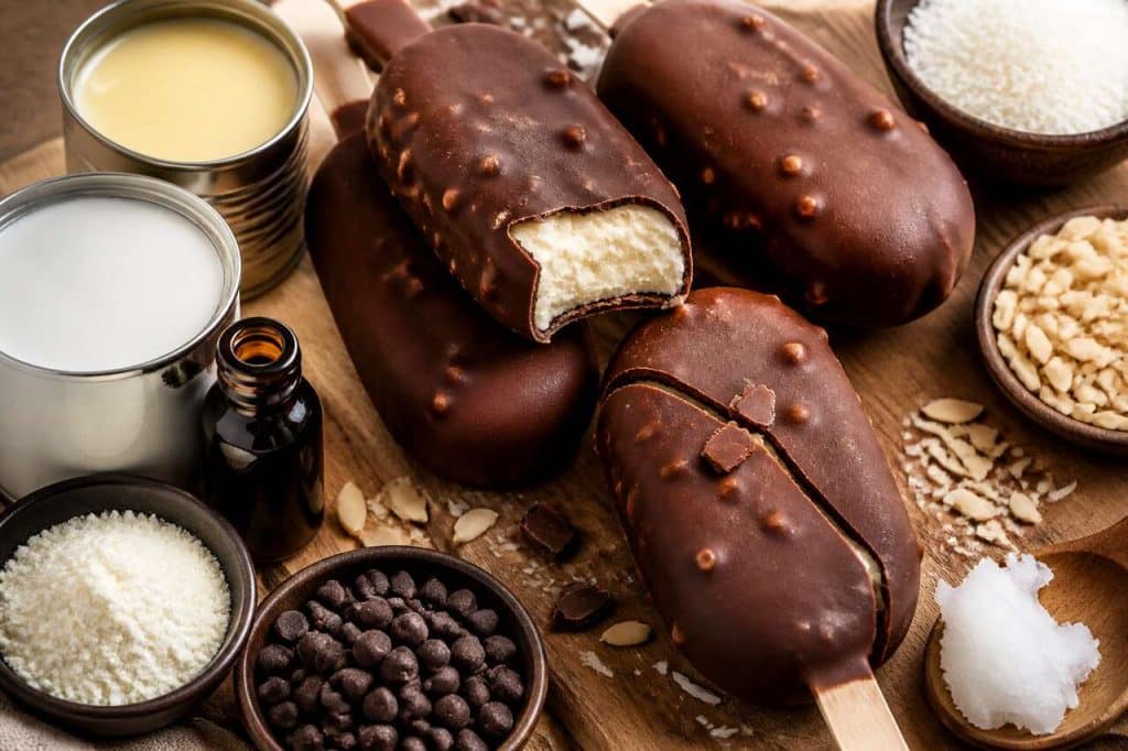 Recette : glaces façon Magnum maison