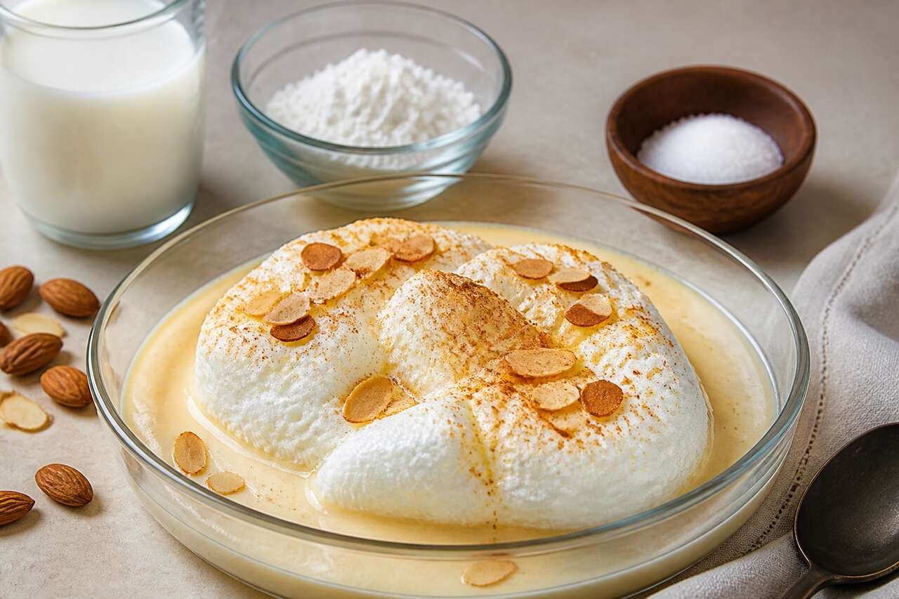 Île flottante saine : recette gourmande et légère