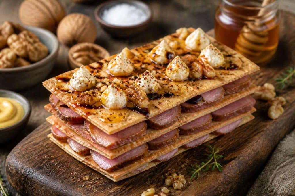 Mille-feuille de magrets : recette gourmande et originale