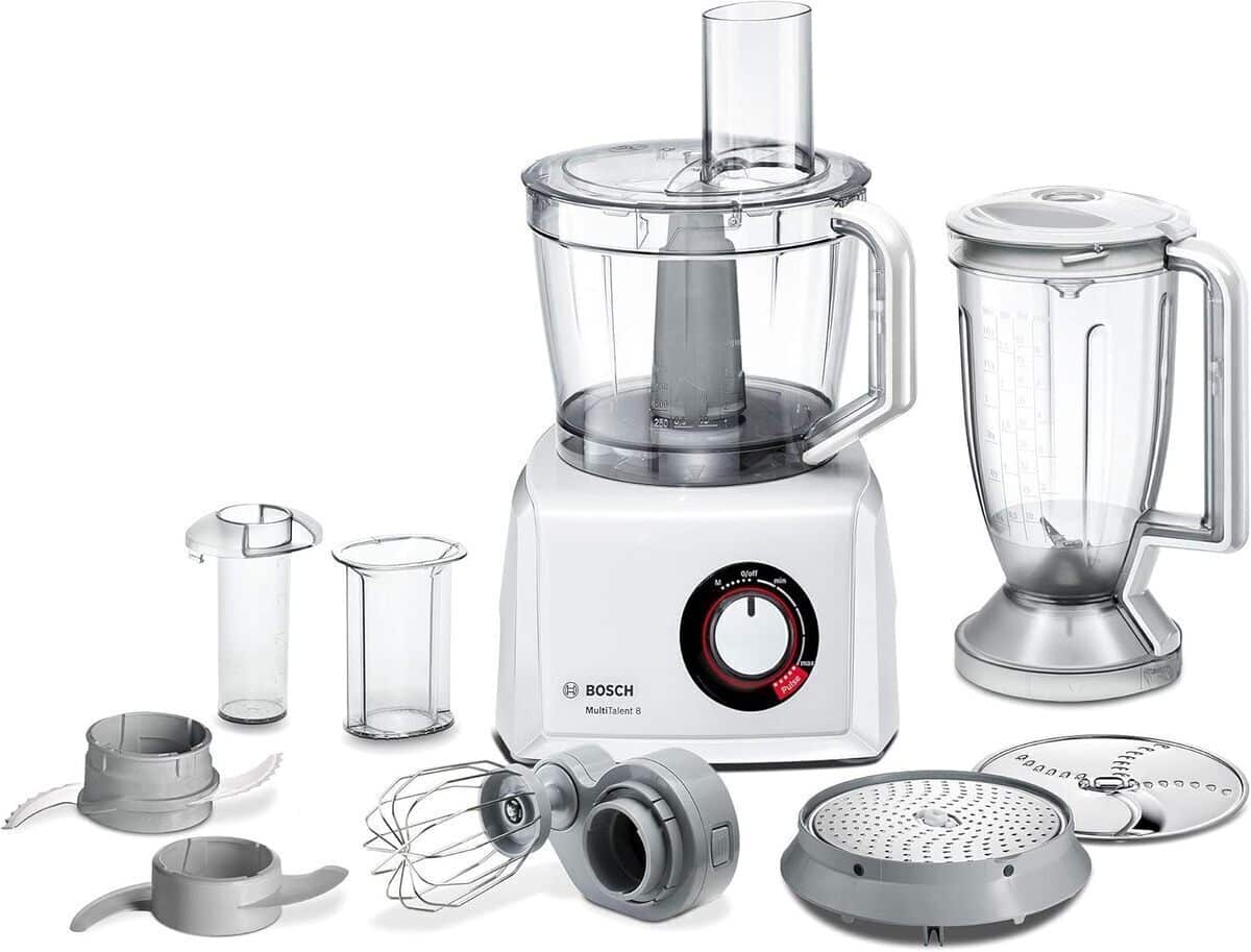 Test du Bosch MultiTalent 8 : votre robot cuisine 1000 W polyvalent