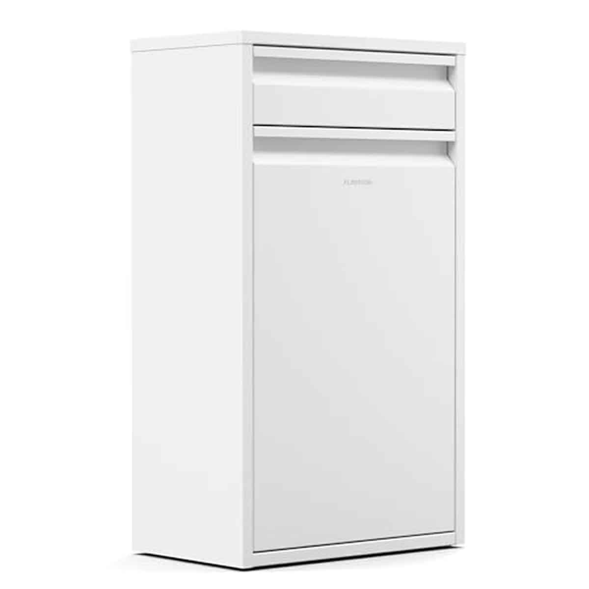 Test : klarstein poubelle cuisine 50 L blanche
