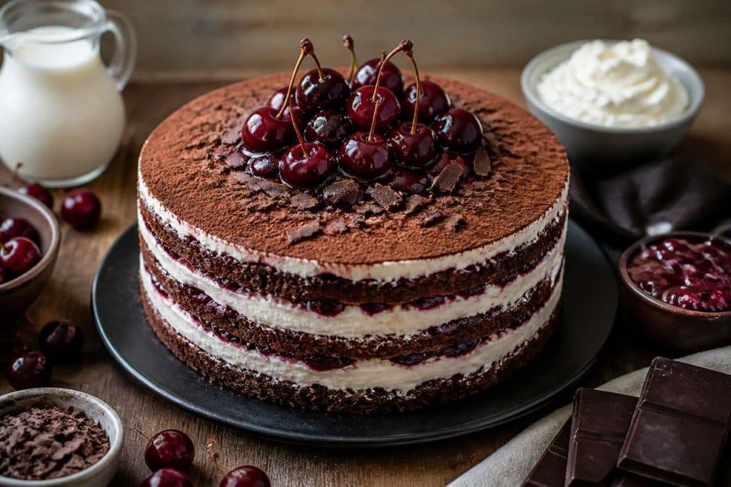 Recette du layer cake aux cerises