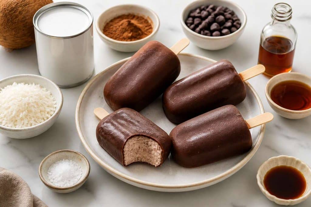 Popsicles chocolat noix de coco : recette délicieuse et facile