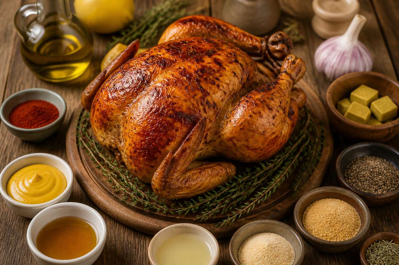 Poulet rôti d'été : recette gourmande et saine