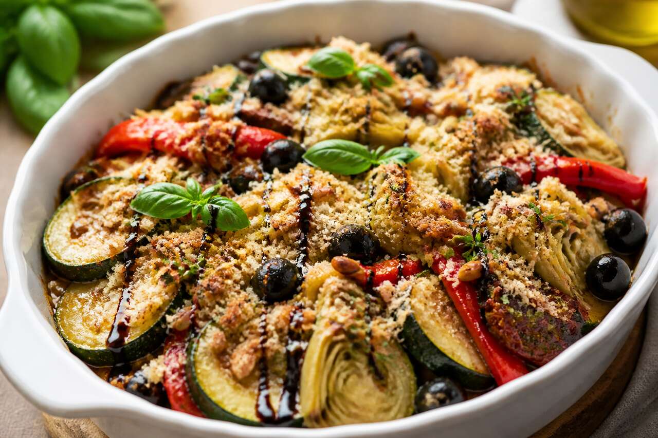 Crumble salé d'été : découvrez la recette fraîche et gourmande